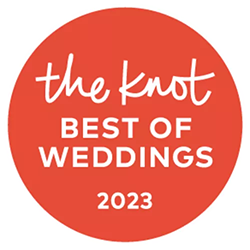 The Knot Best of Weddings 2023 award for Key Largo Lighthouse - Recognized for Outstanding Destination Wedding Services